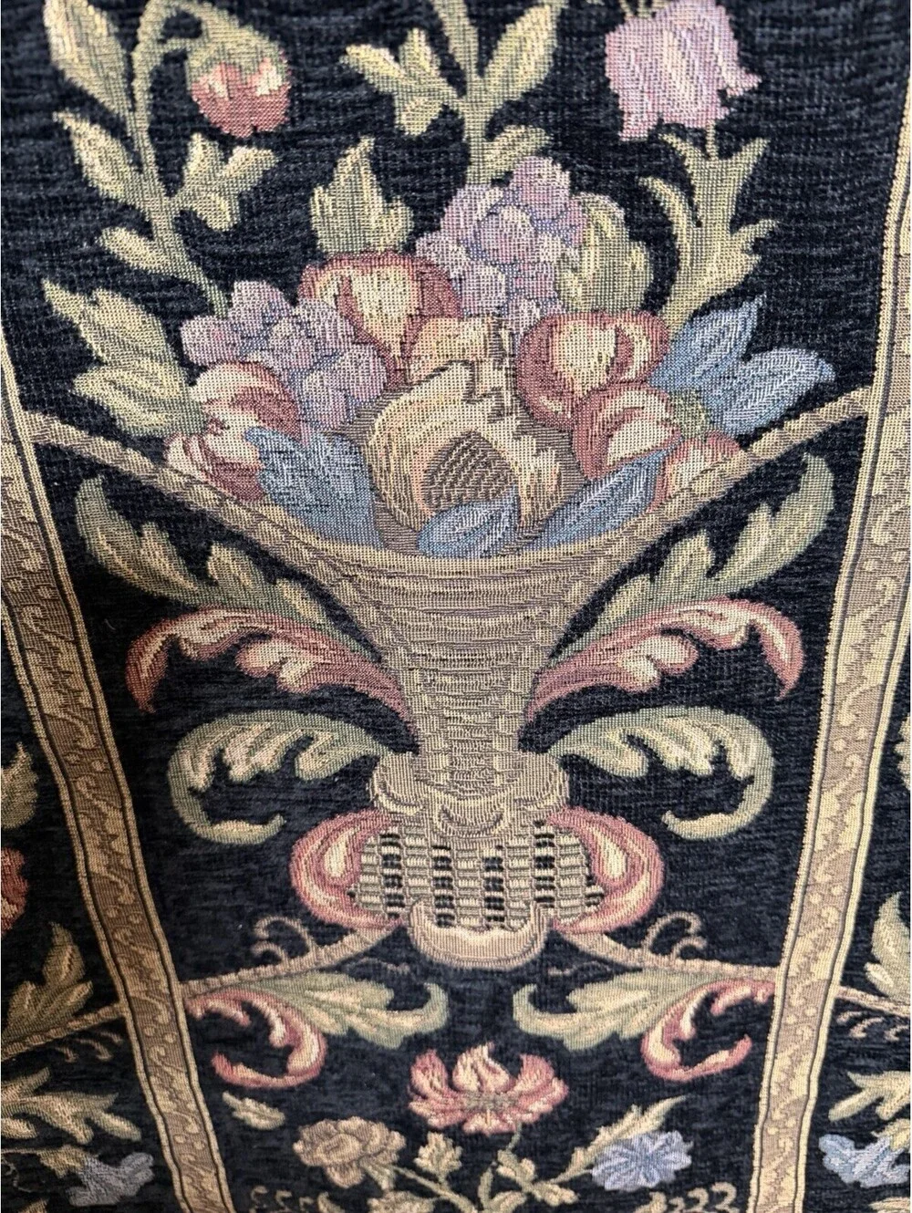 Floral Tapestry Belgian Mills 51”L X 34